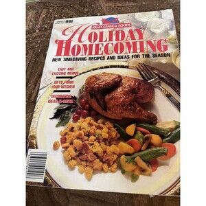 Vintage Kraft General Foods Holiday Homecoming Cookbook 1991